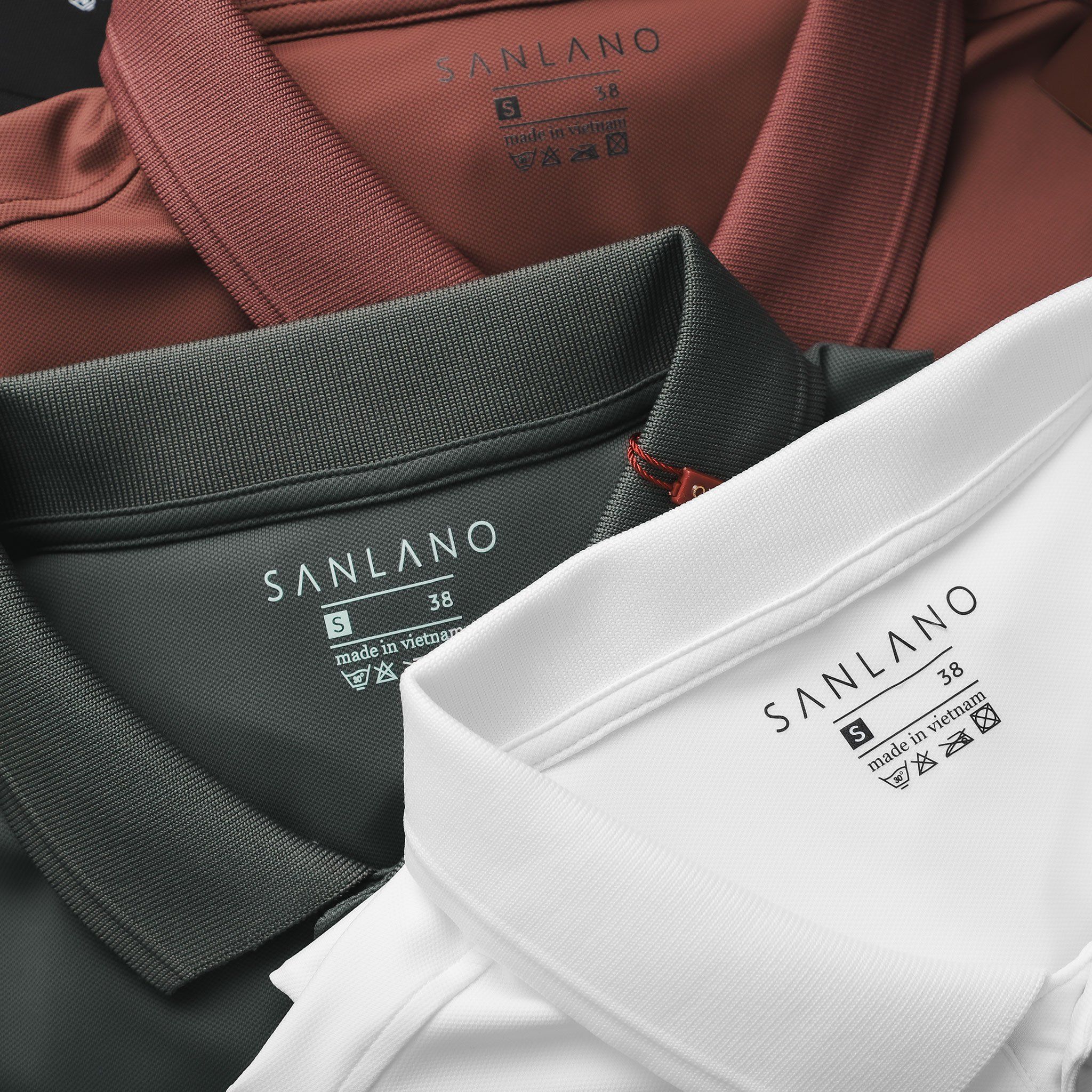  Polo SANLANO Premium Cotton 