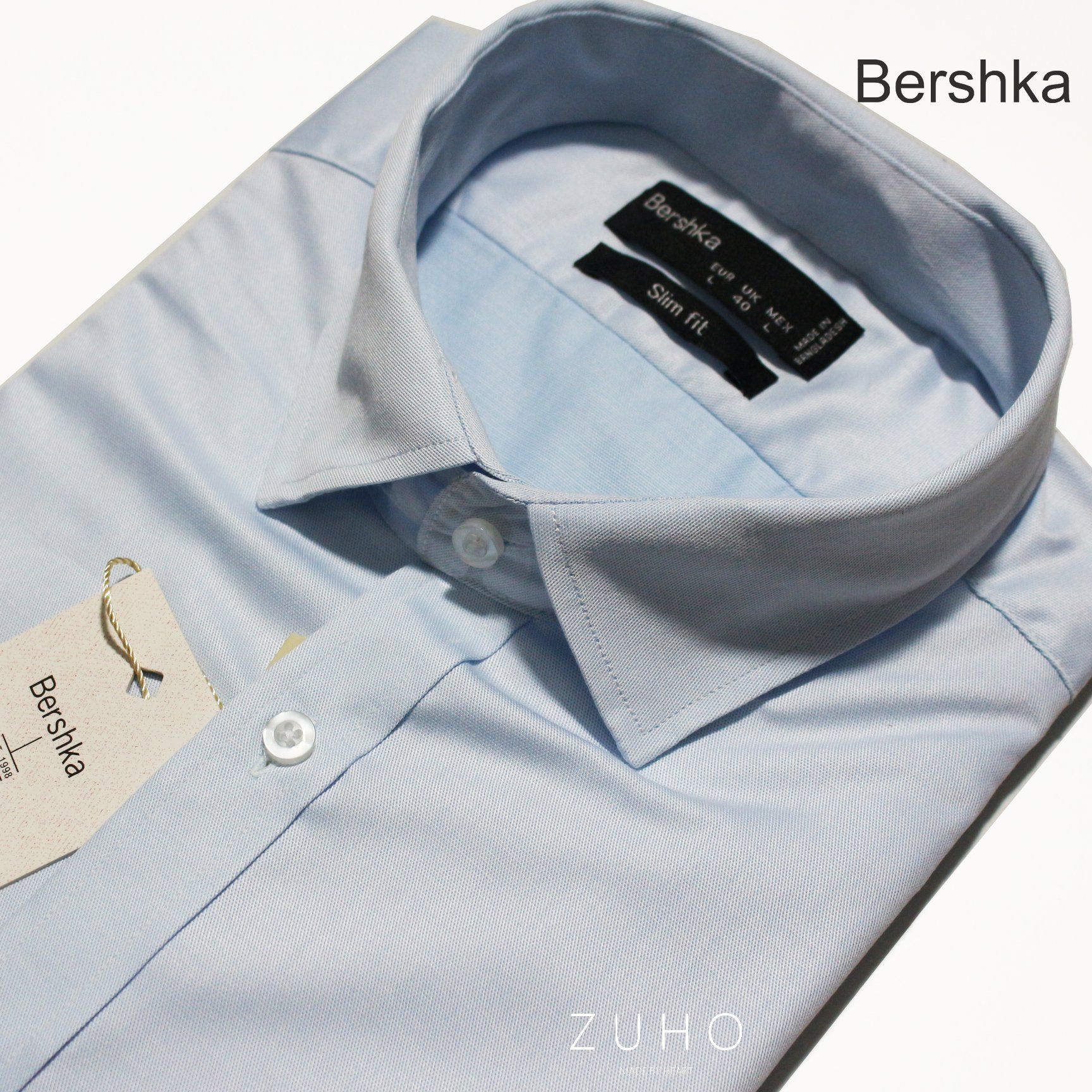  Sơ mi Bershka silk (form lớn) 