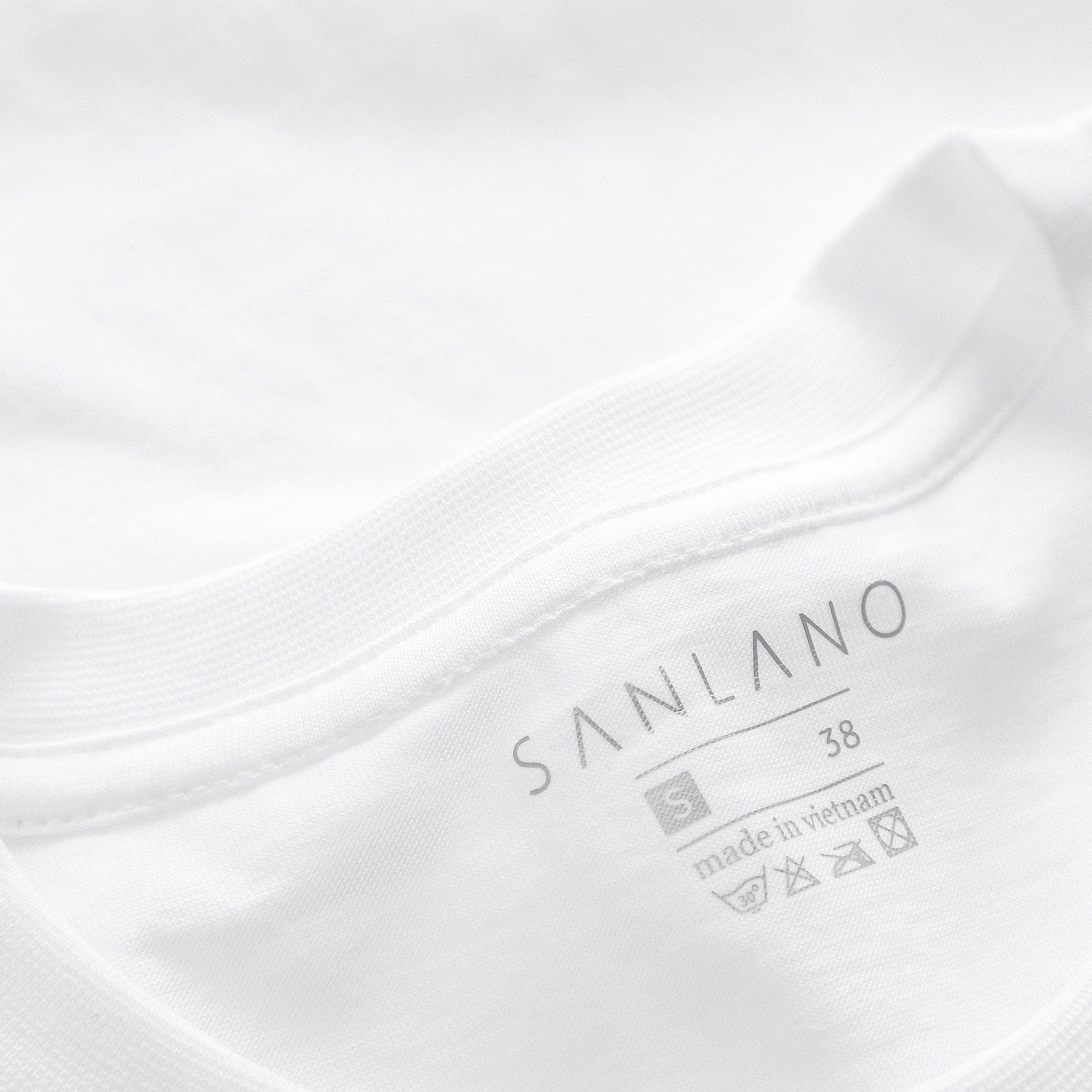  Áo thun Sanlano cotton 2 chiều 