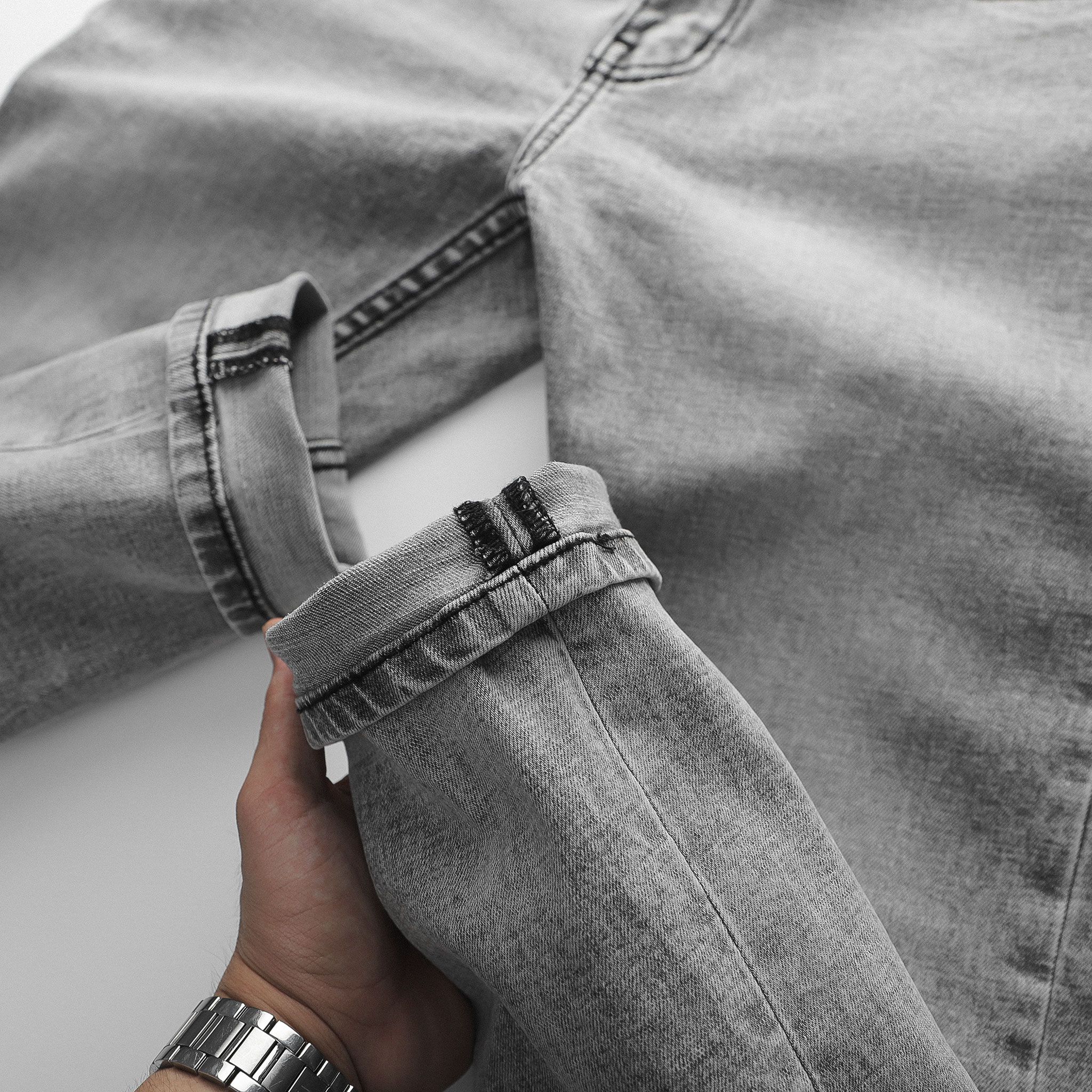  Jeans SANLANO Xám nhạt 0824 