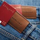  Jeans SANLANO Xanh đậm 1207 