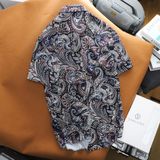  Sơ mi SANLANO tay ngắn hoạ tiết PAISLEY 60 