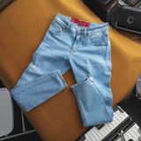  Jeans SANLANO Xanh nhạt rách 3 1207 