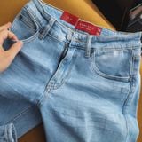  Jeans SANLANO Xanh nhạt rách 3 1207 