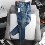  Jeans SANLANO Xanh bụi đậm 0439 