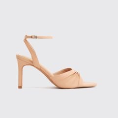 Giày Sandals Nữ THÁI TUẤN Cao Gót Có Quai Màu Kem