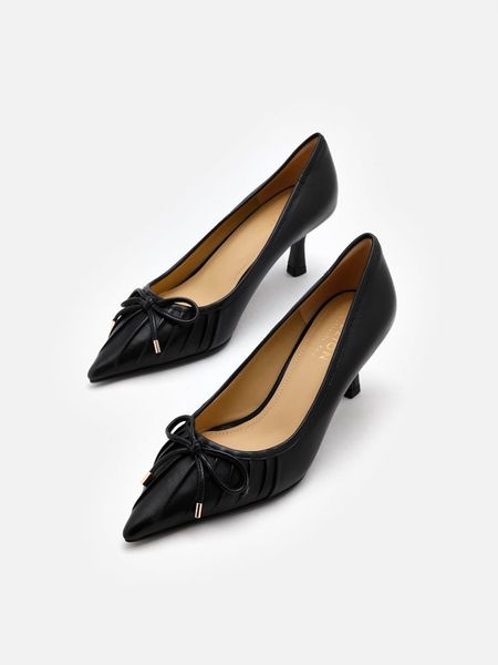Giày Cao Gót Nữ Pazzion Lliata Ribbon Leather Pump