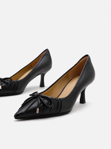 Giày Cao Gót Nữ Pazzion Lliata Ribbon Leather Pump