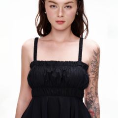 Đầm Nữ DOTTIE 2 dây hở lưng - Đen - D0652