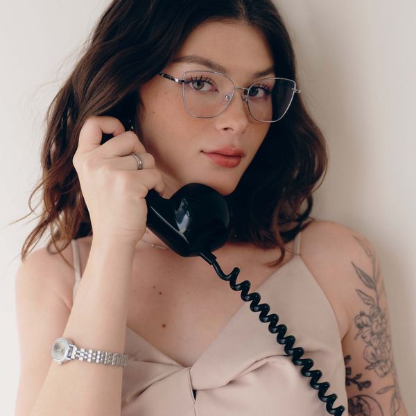 Đầm nữ DOTTIE midi xoắn ngực - Beige - D0701