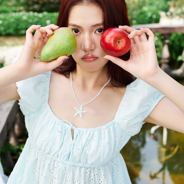 Áo nữ DOTTIE nhún ngực dáng xoè - Xanh ngọc - T1093