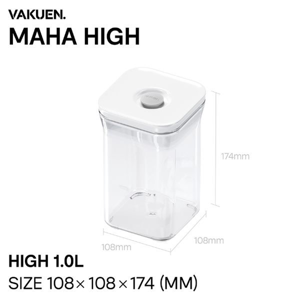 Hộp Đựng Thực Phẩm Hút Chân Không Vakuen High 1.0 liter