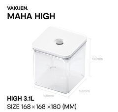 Hộp Đựng Thực Phẩm Hút Chân Không Vakuen High 3.1 liter