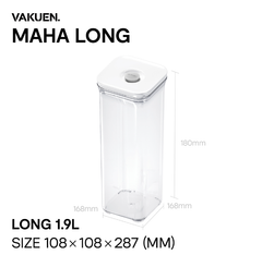 Hộp Đựng Thực Phẩm Hút Chân Không Vakuen Long 1.9 liter