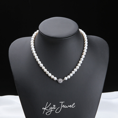 Bộ trang sức nữ KYA JEWEL Freshwater Pearl Blossom