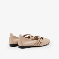 Giày Bệt Nữ PAZZION Zia Studded Buckle Flats
