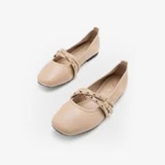 Giày Bệt Nữ PAZZION Zia Studded Buckle Flats