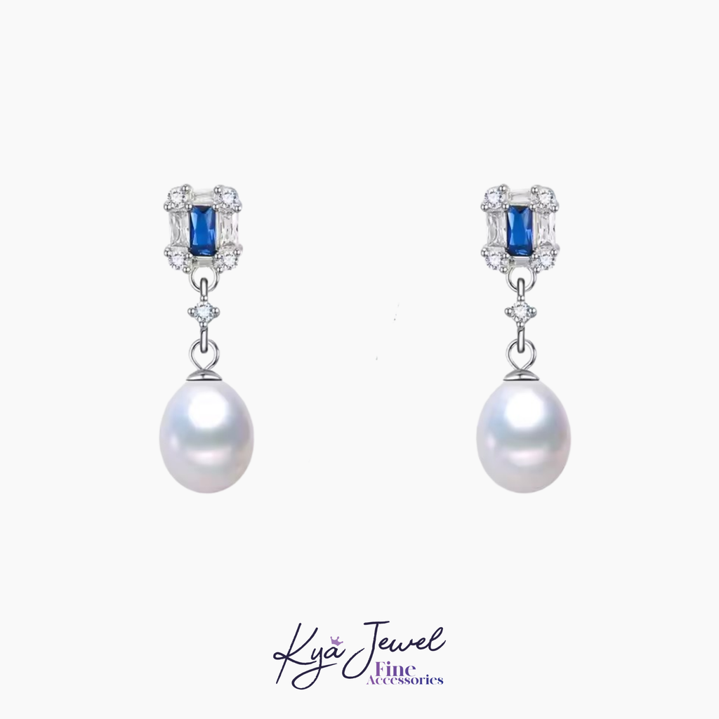 Khuyên tai nữ KYA JEWEL Azure Wave Pearl