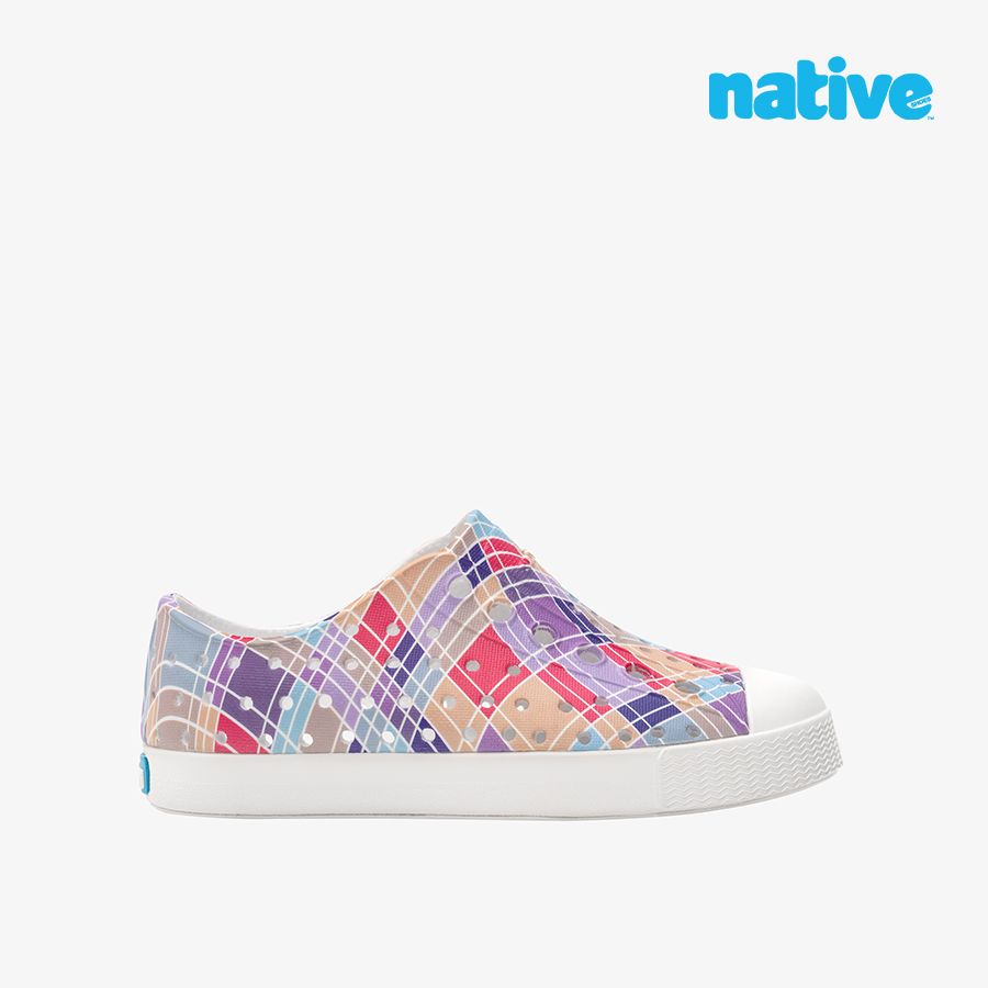 Giày Lười Trẻ Em Unisex NATIVE Jefferson Sugarlite Print Junior