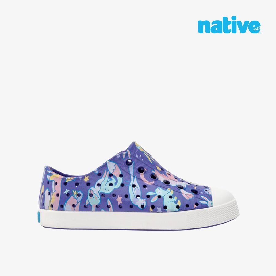 Giày Lười Trẻ Em Unisex NATIVE Jefferson Sugarlite Print Junior