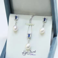 Dây chuyền nữ KYA JEWEL Azure Wave Pearl