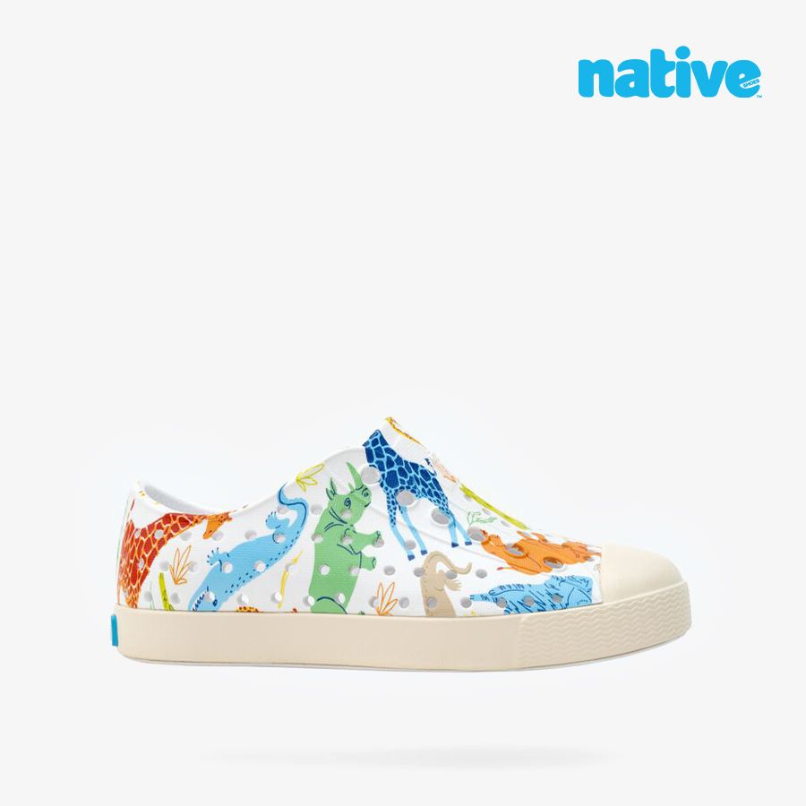 Giày Lười Trẻ Em Unisex Native Jefferson Sugarlite Print Child