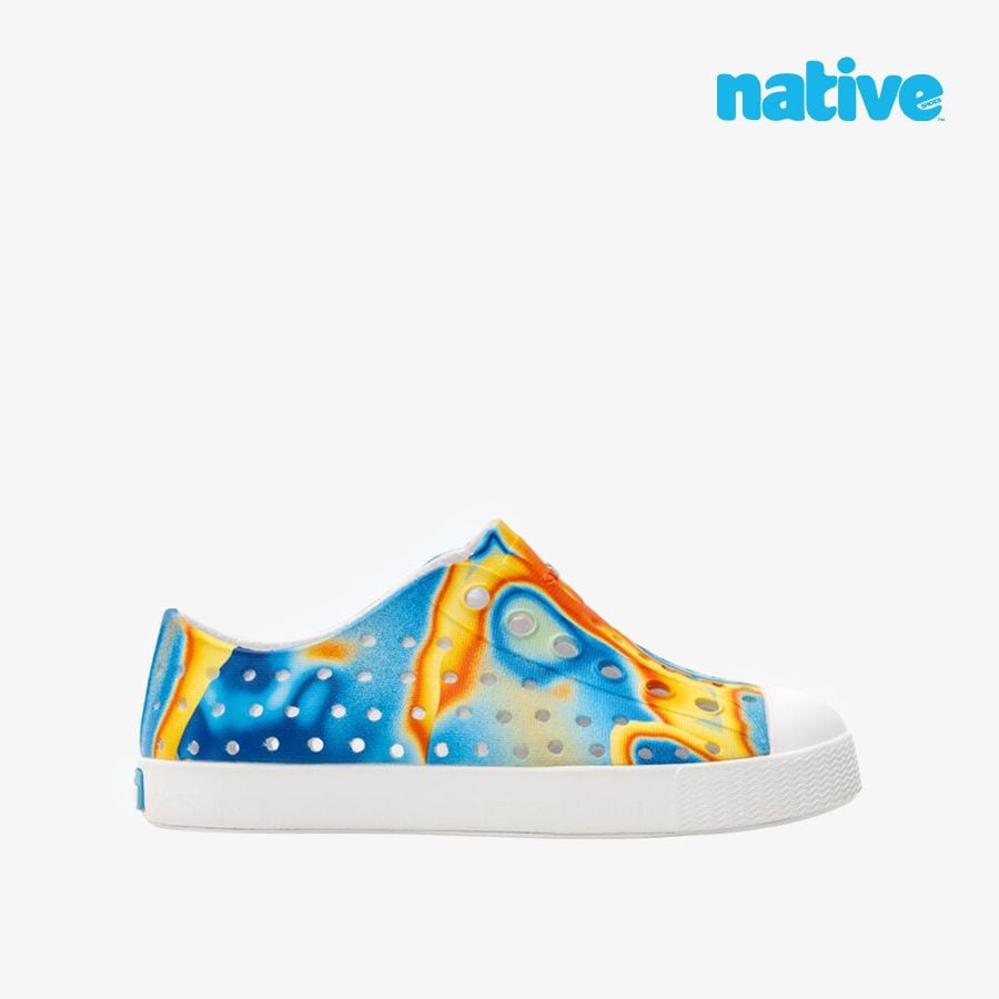 Giày Lười Trẻ Em Unisex NATIVE Jefferson Sugarlite Print Child