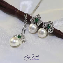 Khuyên tai nữ KYA JEWEL Forest Bloom Pearl