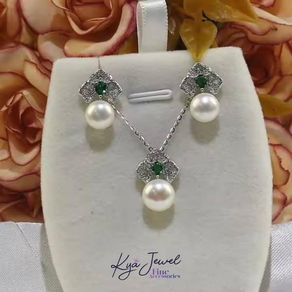 Dây chuyền nữ KYA JEWEL Forest Bloom Pearl