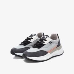 Giày Sneakers Nữ XTI Grey Textile Combined Ladies Shoes