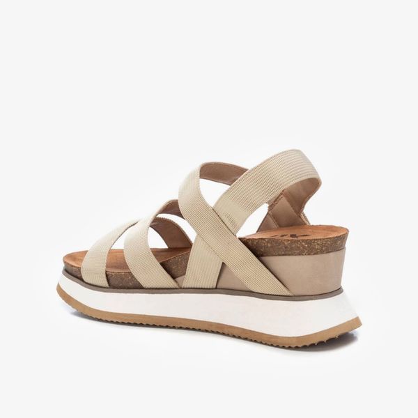 Giày Sandals Nữ XTI Beige Textile Ladies Sandals