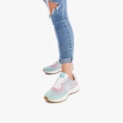 Giày Sneakers Nữ XTI Grey Textile Combined Ladies Shoes