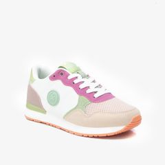 Giày Sneakers Nữ XTI Beige Pu Combined Ladies Shoes