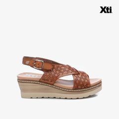 Giày Đế Xuồng Nữ XTI Taupe Pu Ladies Sandals