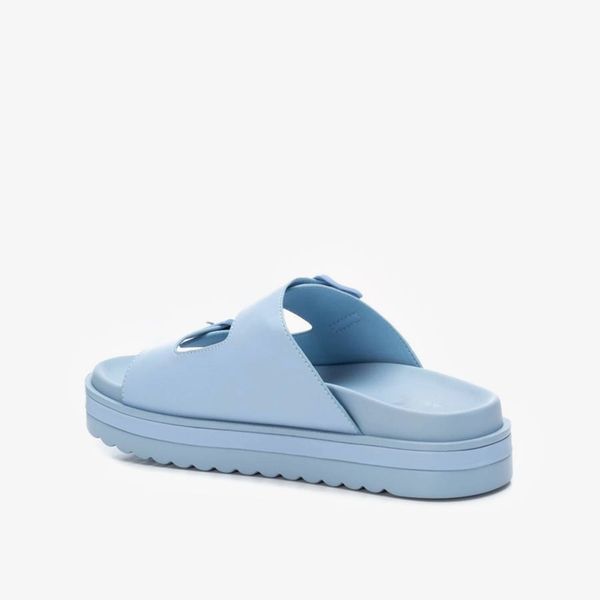 [Trưng bày] Dép Quai Ngang Nữ XTI Jeans Pu Ladies Sandals