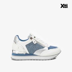 Giày Sneakers Nữ XTI Jeans Pu Combined Ladies Shoes