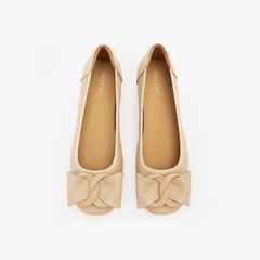 Giày Bệt Nữ PAZZION Jan Buckle Bow Square Toe Flats