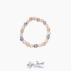 Vòng tay nữ KYA JEWEL Multicolor Pearl