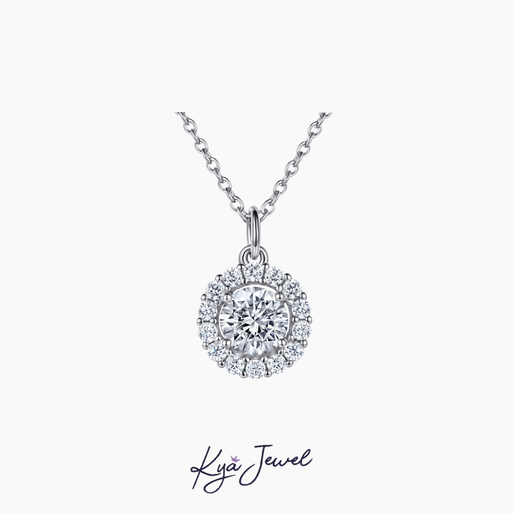 Dây chuyền Nữ KYA JEWEL Halo Circle