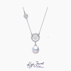 Dây chuyền nữ KYA JEWEL Circle Pearl