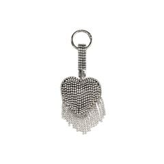 Móc chìa khóa trái tym lấp lánh tua rua Primadonna Collection