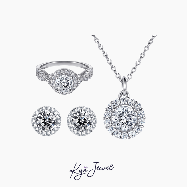 Dây chuyền Nữ KYA JEWEL Halo Circle