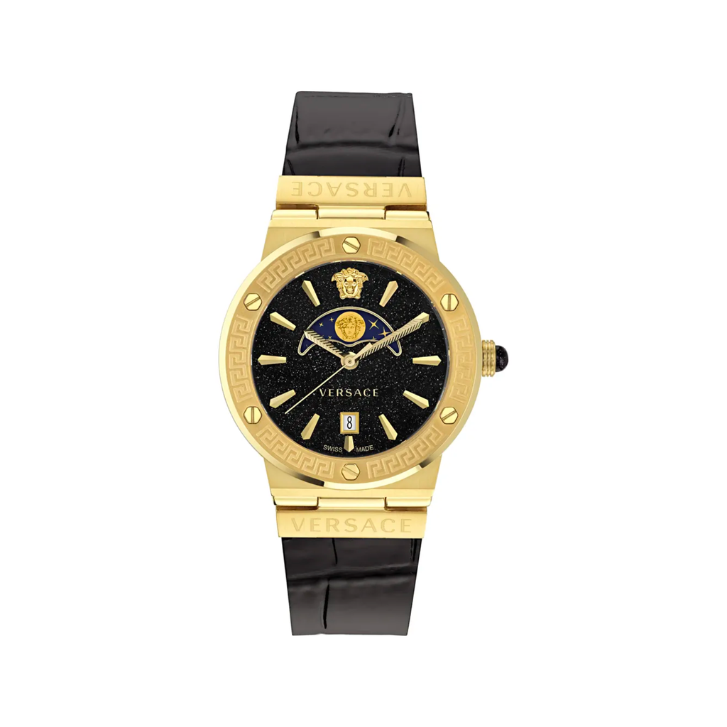 Đồng Hồ Nữ VERSACE Greca Logo Moonphase