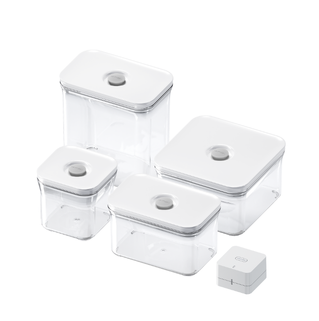 Bộ Hộp Đựng Thực Phẩm Hút Chân Không Vakuen Maha Starter 5P/Set