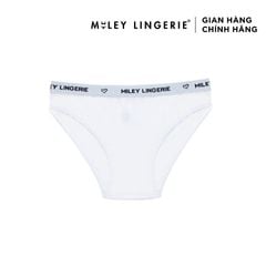 Bộ Đồ Lót Viền Lưng Logo Miley Vải Sợi Thiên Nhiên BamBoo Miley Lingerie BRB020_FBS02