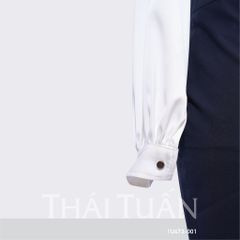 Áo Sơ Mi Nữ THÁI TUẤN Thắt Nơ Màu Trắng