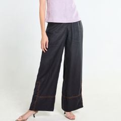 Quần Dài Nữ F2 Linen  Đen Tender Drit