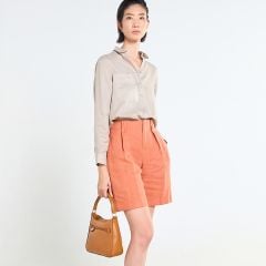 Quần Short Nữ F2 Linen Cam Tender Drit