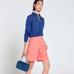 Quần Short Nữ F2 Linen  Hồng Cam Tender Drit