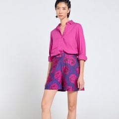 Quần Short Nữ F2  Gấm Hồng Tím Tender Drit
